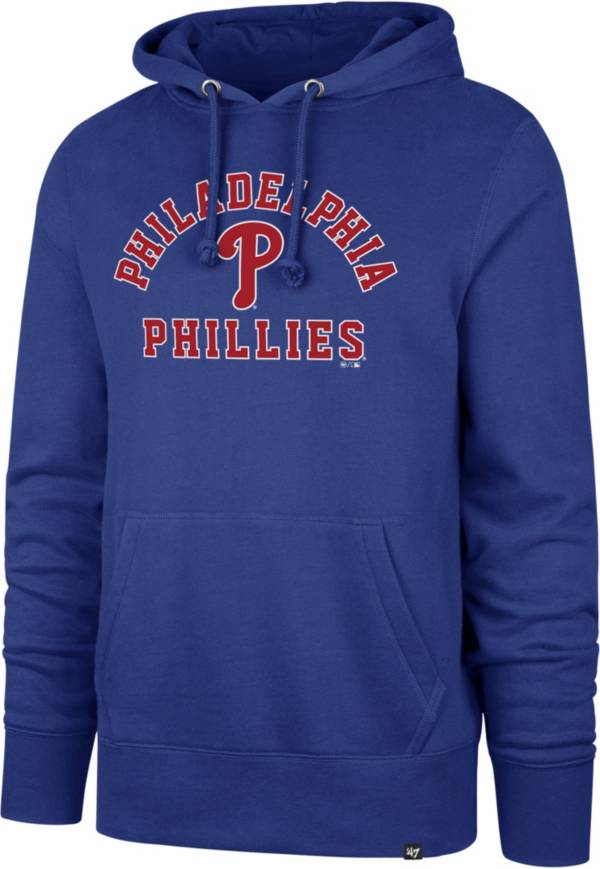 ‘47 Men's Philadelphia Phillies Royal Headline Pullover Hoodie