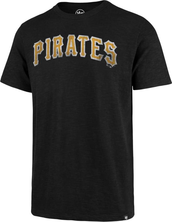 ‘47 Men's Pittsburgh Pirates Black Scrum T-Shirt