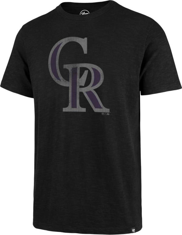 ‘47 Men's Colorado Rockies Black Scrum T-Shirt product image