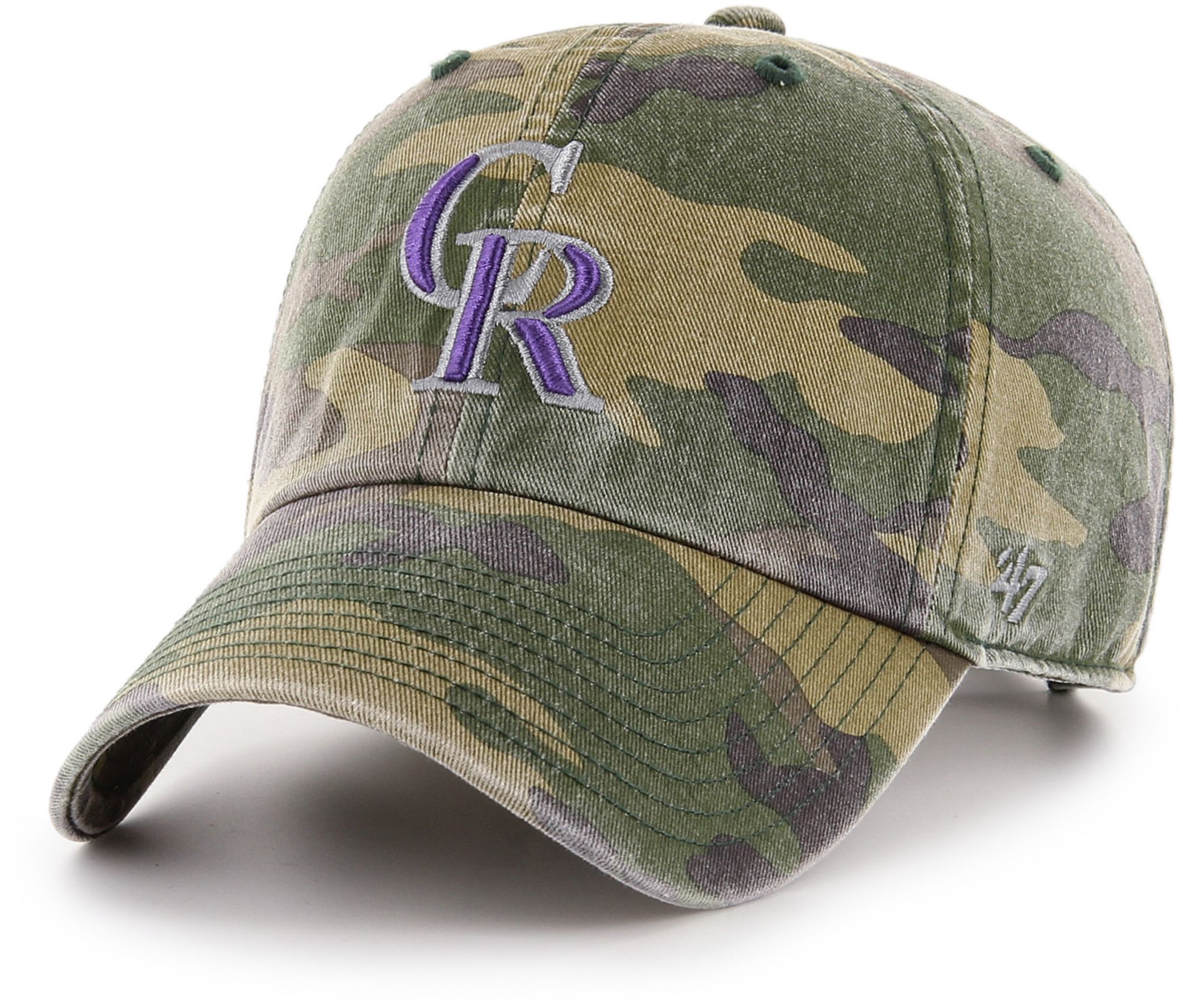 colorado rockies camo hat