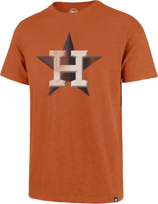 ‘47 Men's Houston Astros Orange Scrum T-Shirt product image