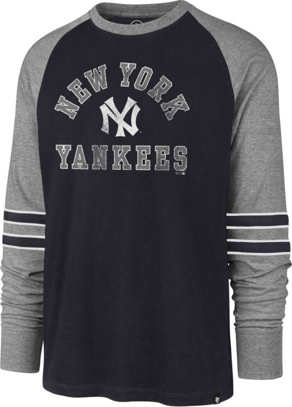 Download '47 Men's New York Yankees Navy Wind-up Raglan Long Sleeve ...