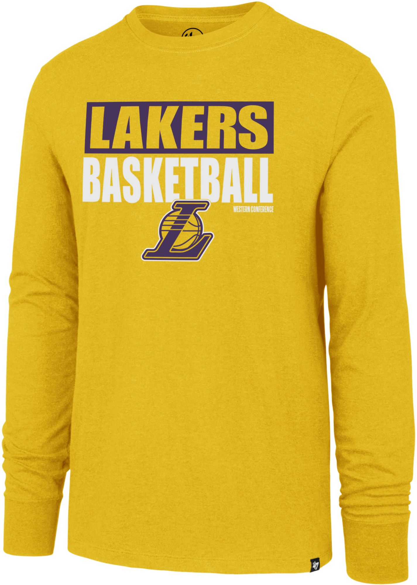 lakers long sleeve dri fit