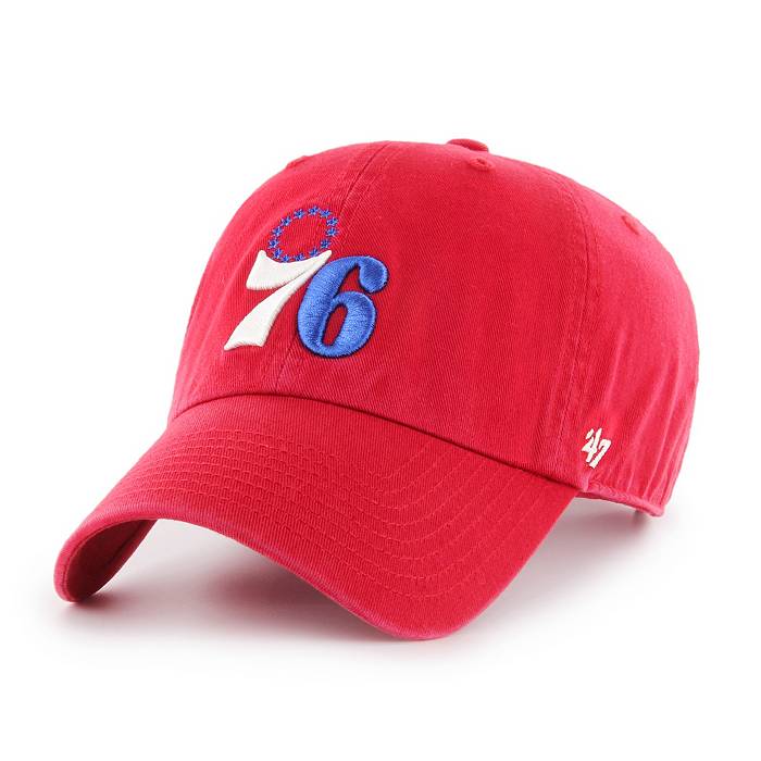 47 Men's Philadelphia 76ers Red Adjustable Hat
