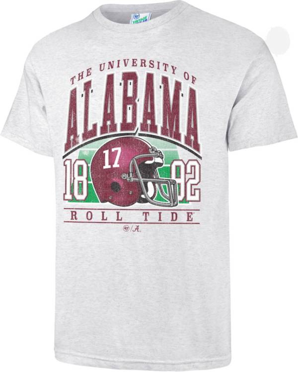 ‘47 Men's Alabama Crimson Tide Grey Touchdown T-Shirt