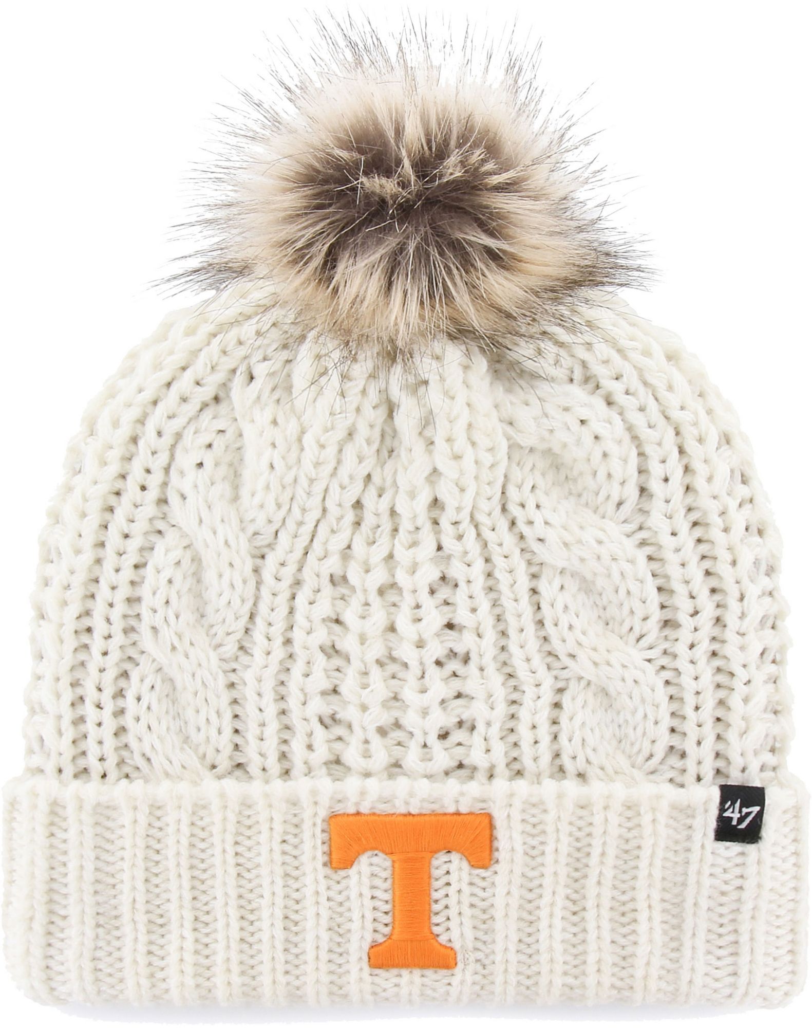 '47 Women's Tennessee Volunteers Meeko Cuffed Knit White Hat product image