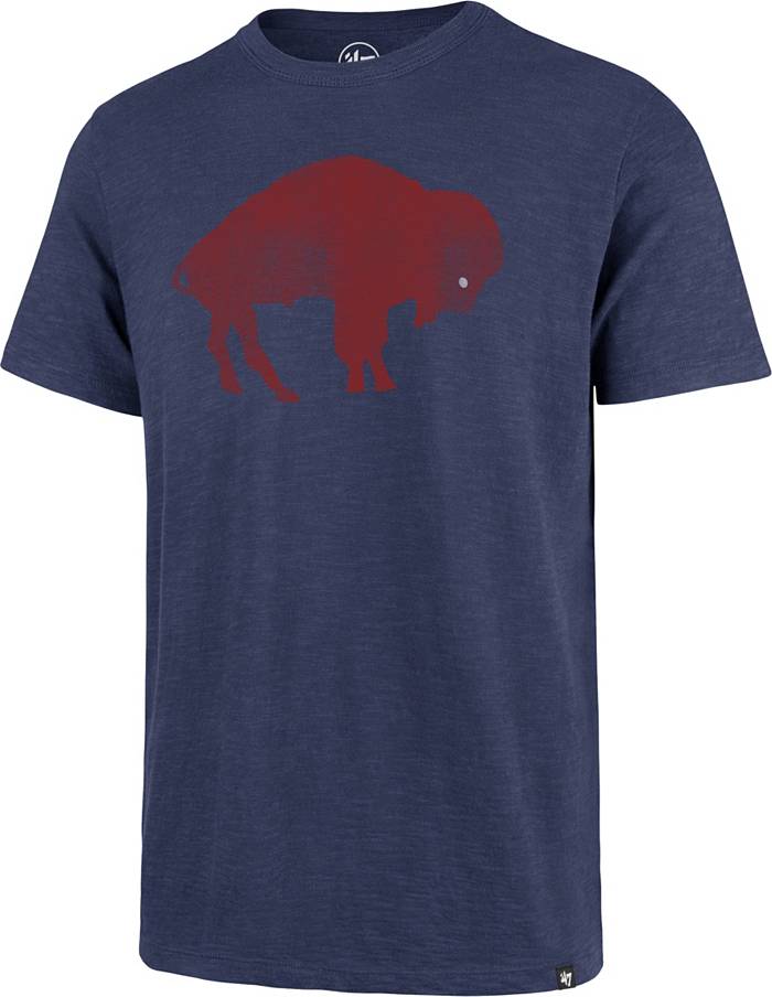 47 Men's Buffalo Bills Scrum Logo Legacy Royal T-Shirt