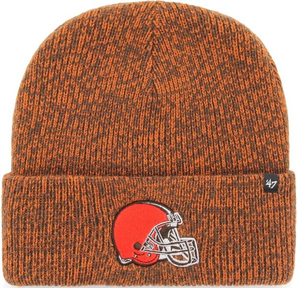 Men's '47 Brown Cleveland Browns Gridiron Classics Franchise Legacy Fitted Hat Size: Small