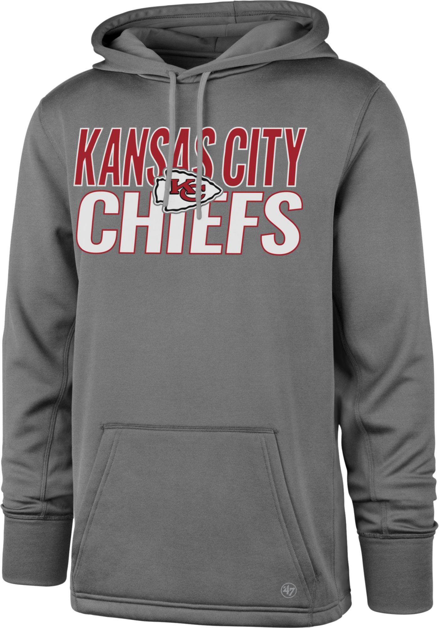 grey kansas city chiefs hoodie