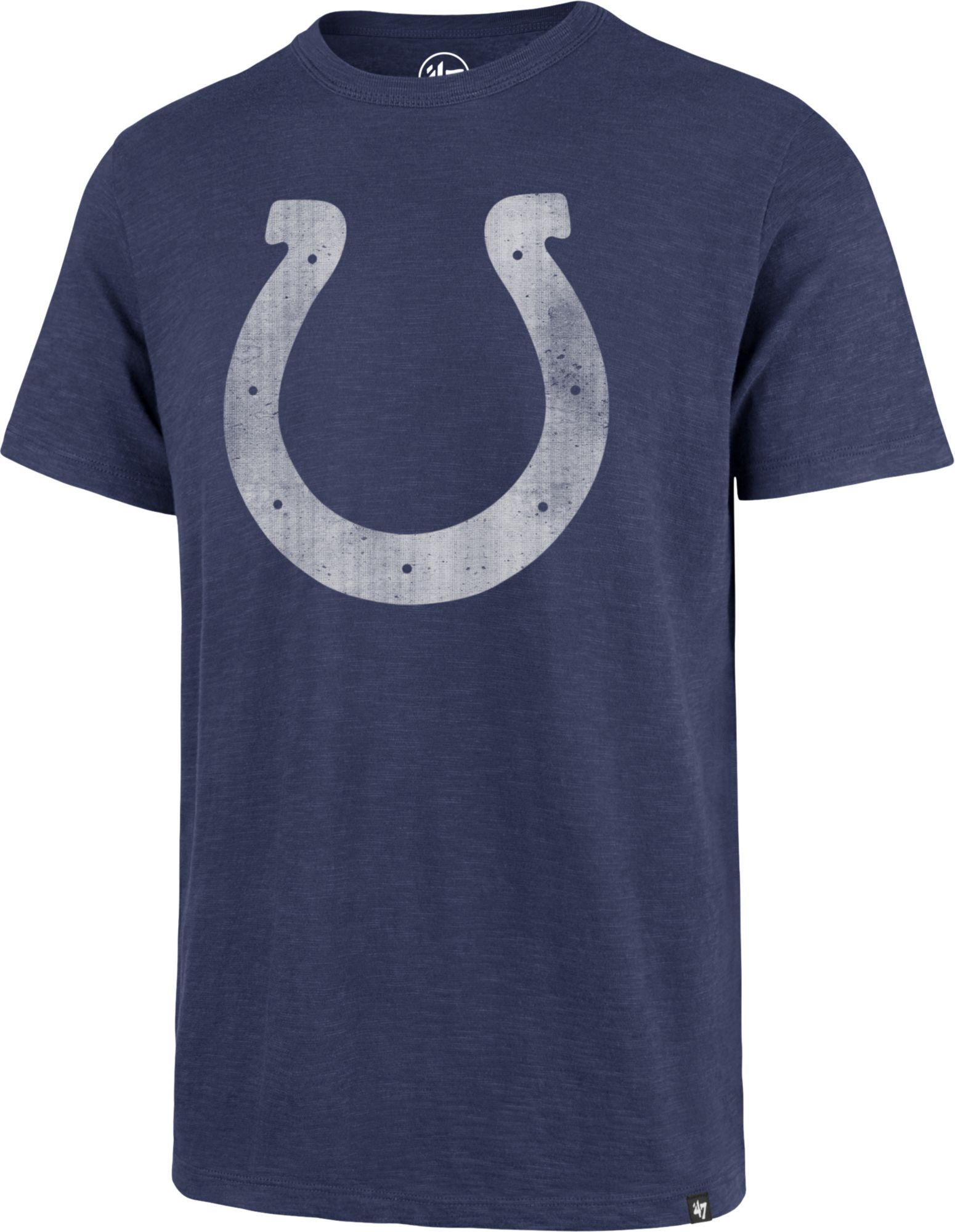 '47 Men's Indianapolis Colts Scrum Logo Blue T-Shirt product image