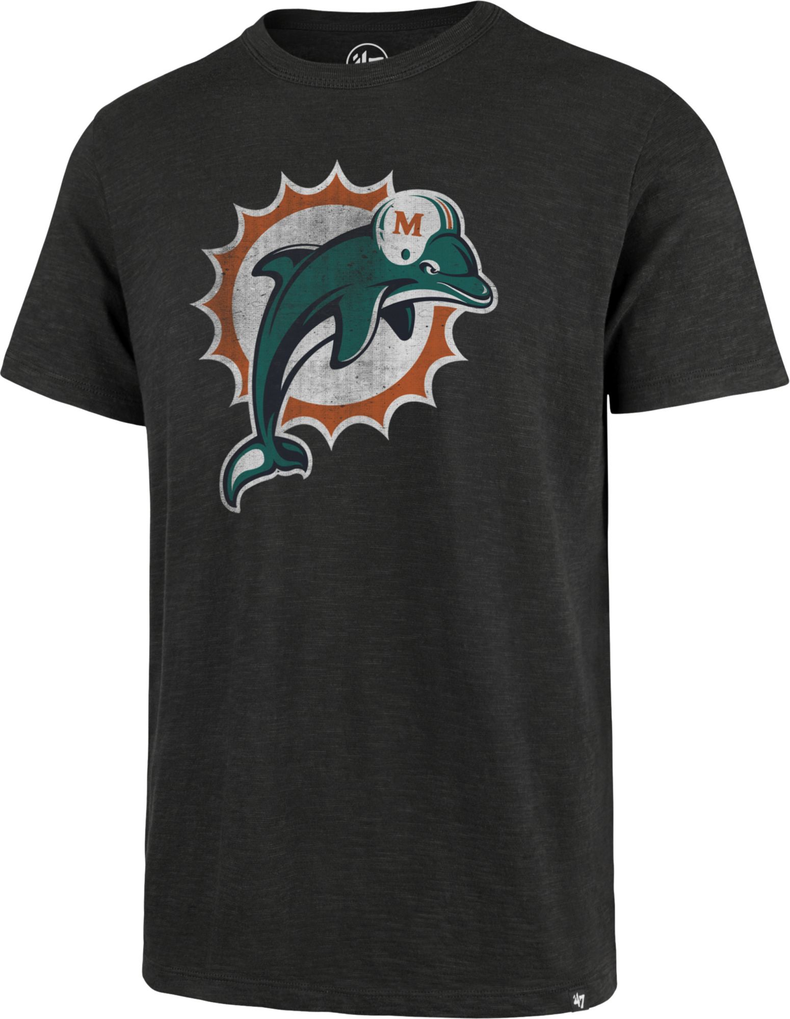 black miami dolphins shirt