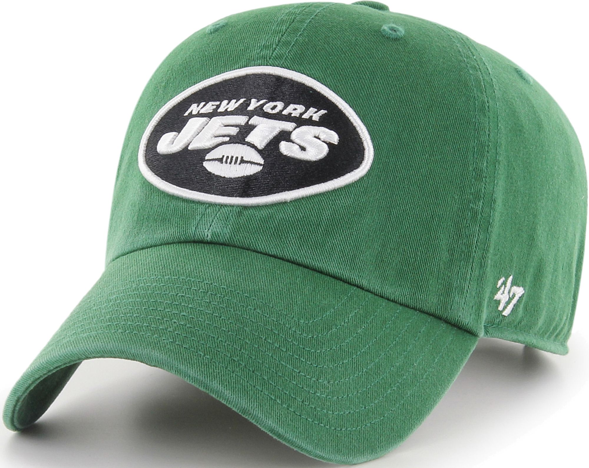 47 Men's New York Jets Riverbank Green Clean Up Adjustable Hat