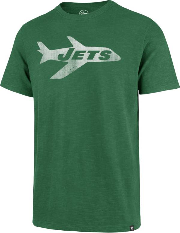 ‘47 Men's New York Jets Scrum Logo Legacy Green T-Shirt