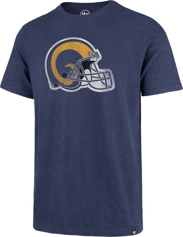 ‘47 Men's Los Angeles Rams Scrum Logo Legacy Blue T-Shirt