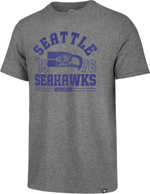 '47 Men's Seattle Seahawks Match Legacy Grey T-Shirt