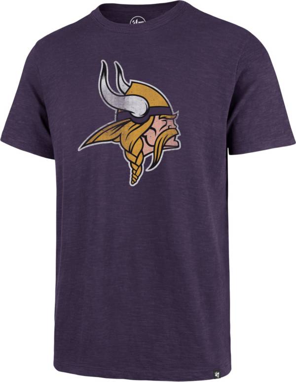 47 Men's Minnesota Vikings Scrum Logo Grape T-Shirt product image