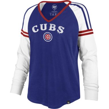 sorry, ‘47 Women's Chicago Cubs Royal Prime Long Sleeve V-Neck T-Shirt is currently out of stock