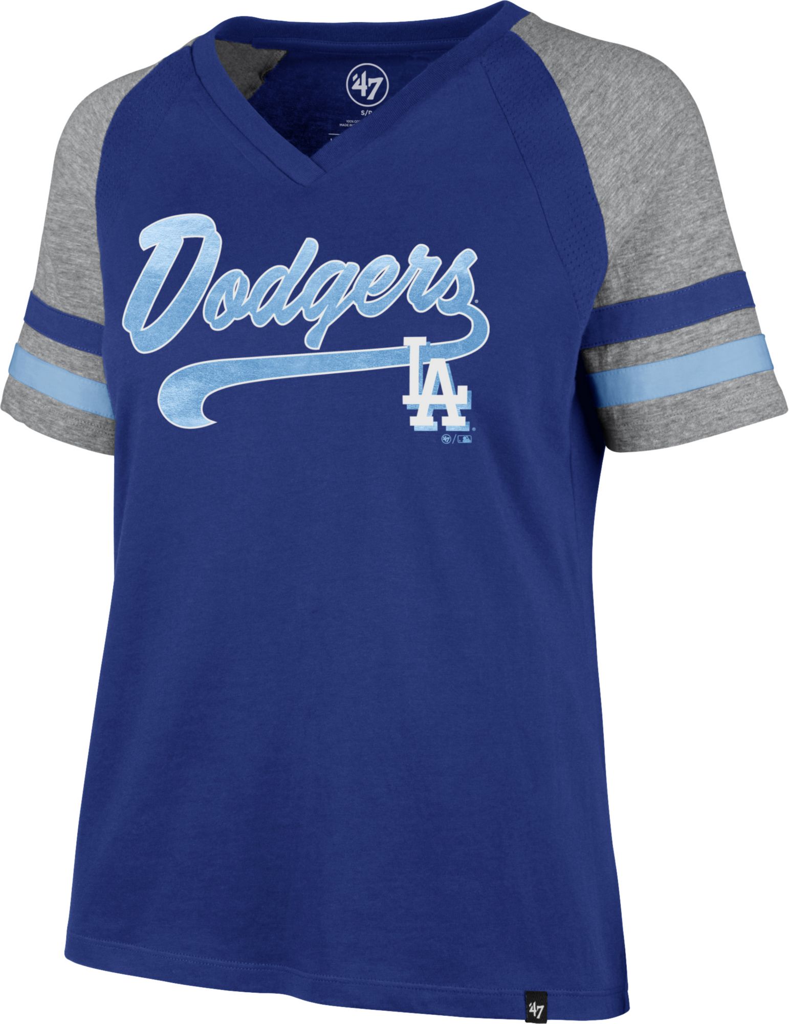 dodgers v neck jersey