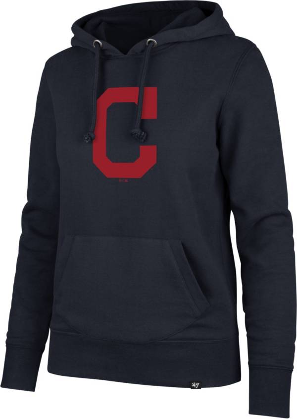 '47 Women's Cleveland Indians Headline Pullover Hoodie