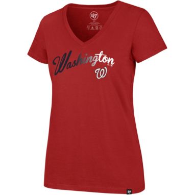 sorry, '47 Women's Washington Nationals Ultra Rival V-Neck T-Shirt is currently out of stock