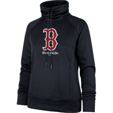 sorry, ‘47 Women's Boston Red Sox Navy Tech Fleece Funnel Neck Pullover is currently out of stock