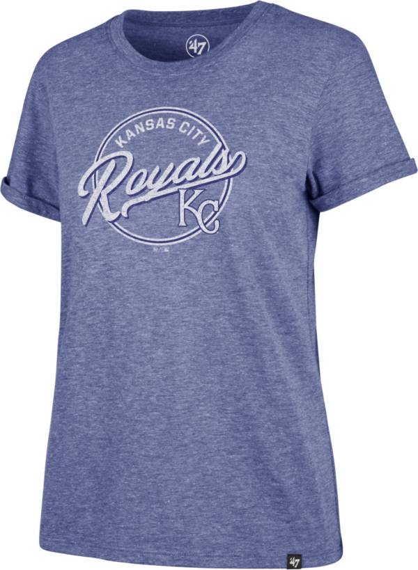 ‘47 Women's Kansas City Royals Royal Match Hero T-Shirt