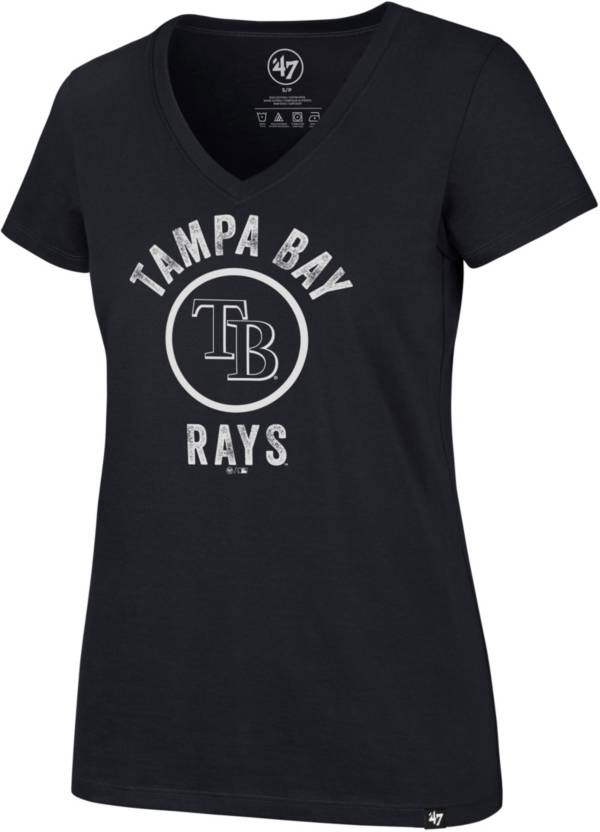 '47 Women's Tampa Bay Rays Ultra Rival Scoop Neck T-Shirt