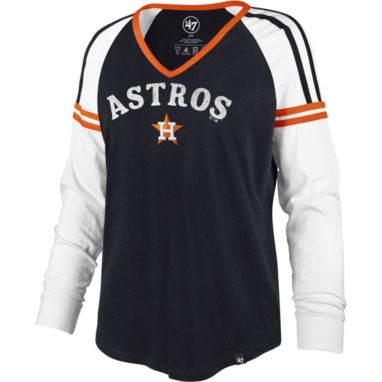 sorry, ‘47 Women's Houston Astros Navy Prime Long Sleeve V-Neck T-Shirt is currently out of stock