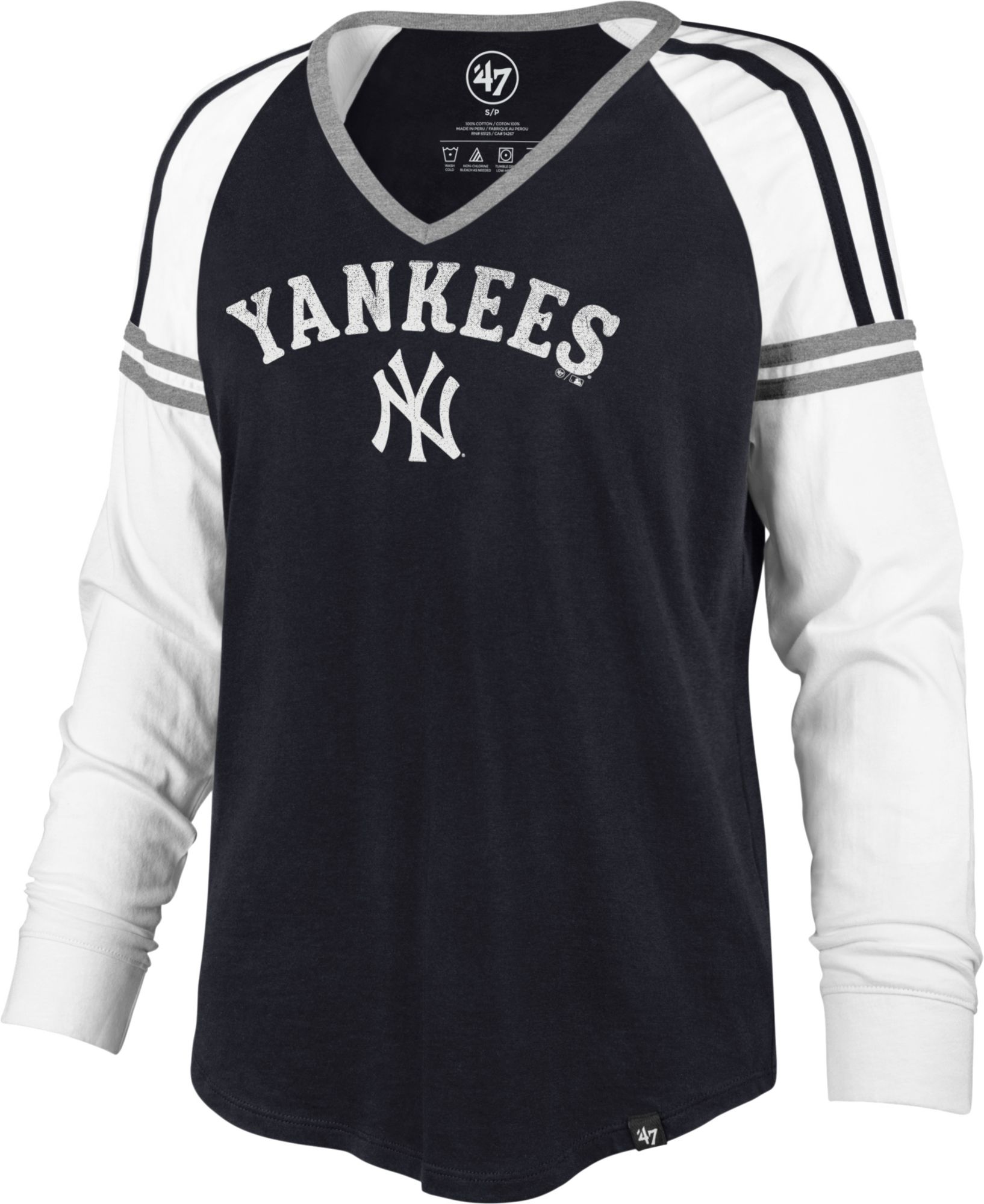 yankees v neck jersey