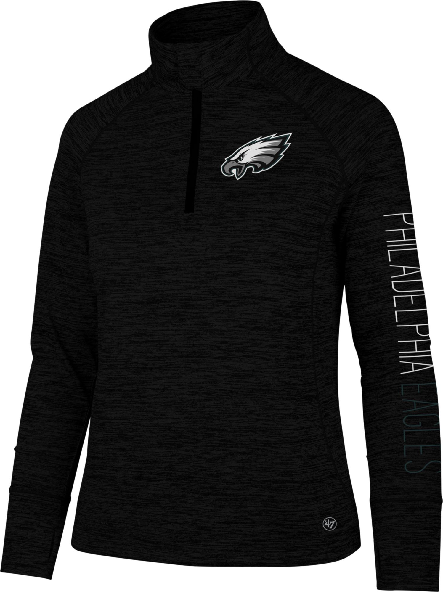 eagles quarter zip sweatshirt