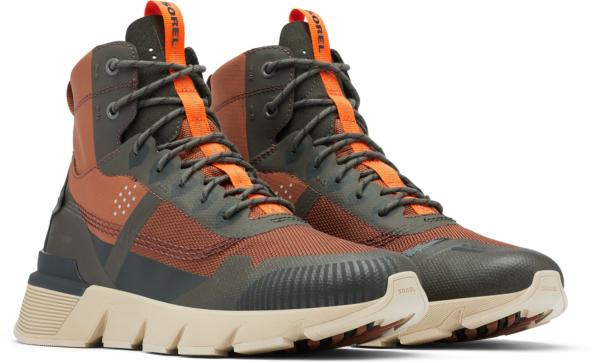 SOREL Men's Kinetic Rush Mid Waterproof Sneakers product image