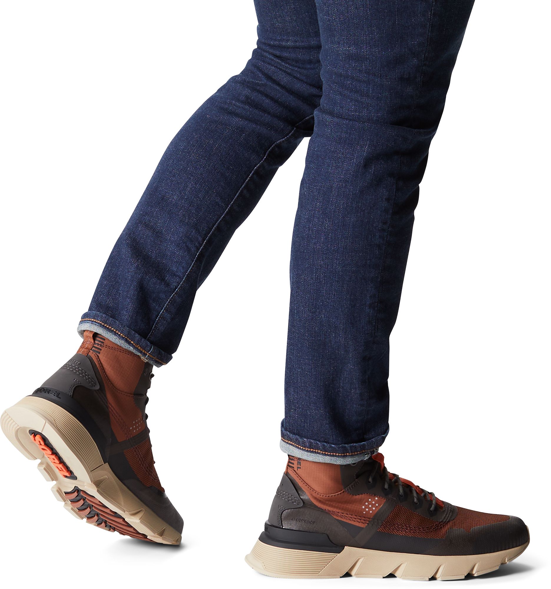 SOREL Men's Kinetic Rush Mid Waterproof Sneakers product image