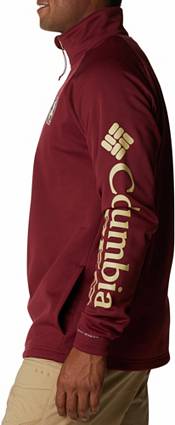 Columbia Men's Florida State Seminoles Garnet  CLG Terminal Tackle&trade; Fleece 1/4 Zip product image