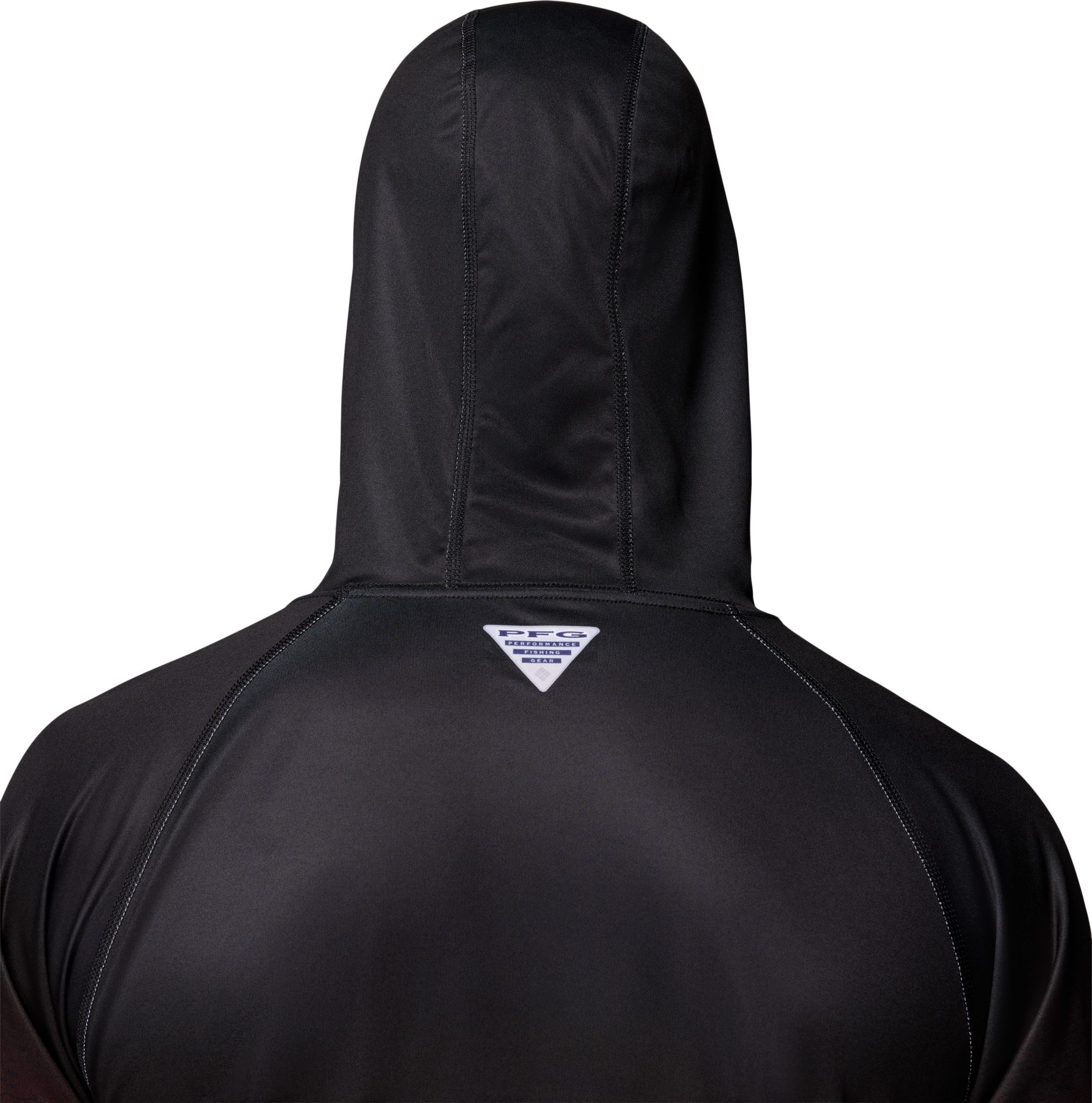 Columbia Men's Georgia Bulldogs Black Super Terminal Tackle Ombre Pullover Hoodie product image