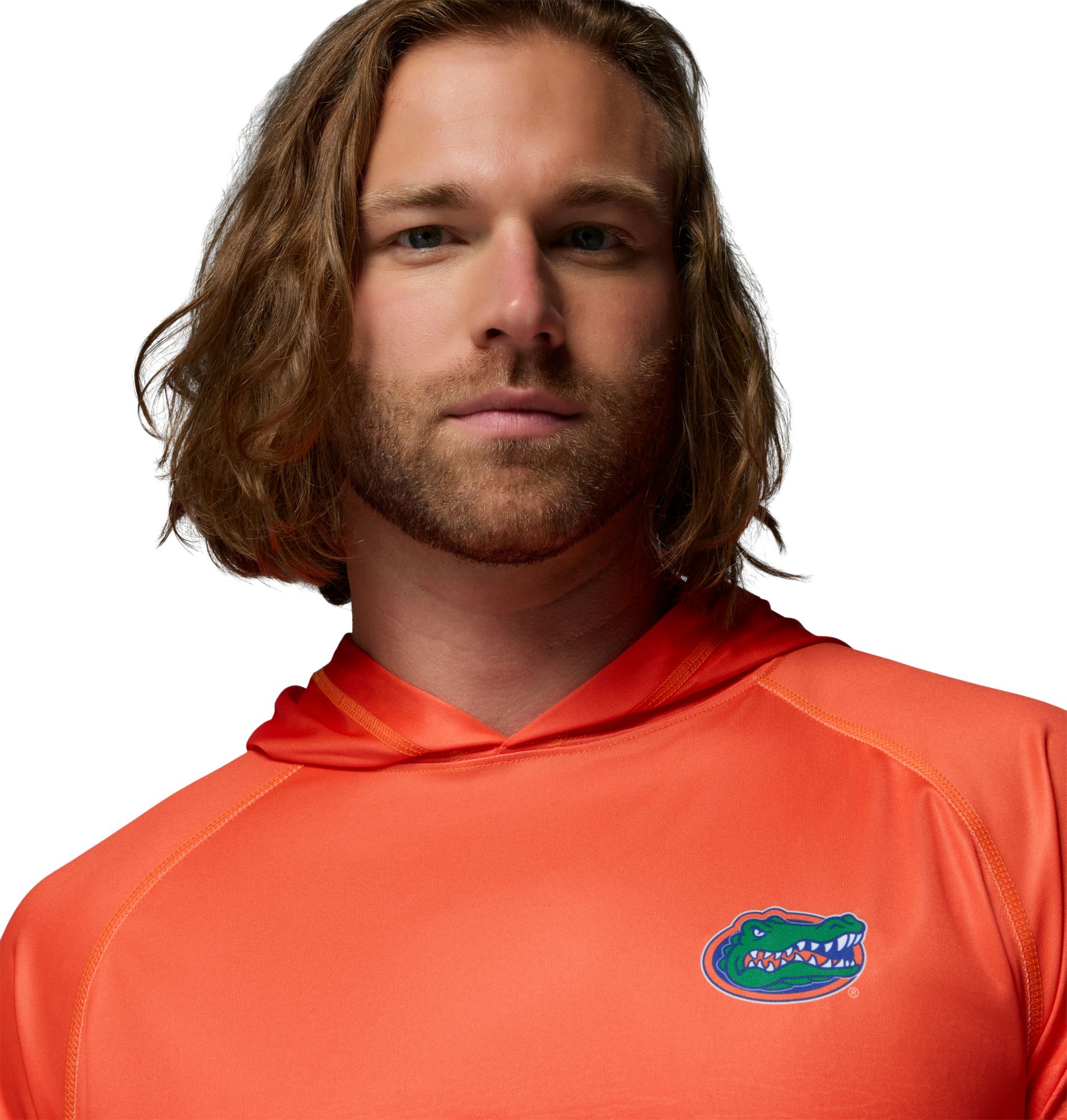 Columbia Men's Florida Gators Azul Super Terminal Tackle Ombre Pullover Hoodie product image