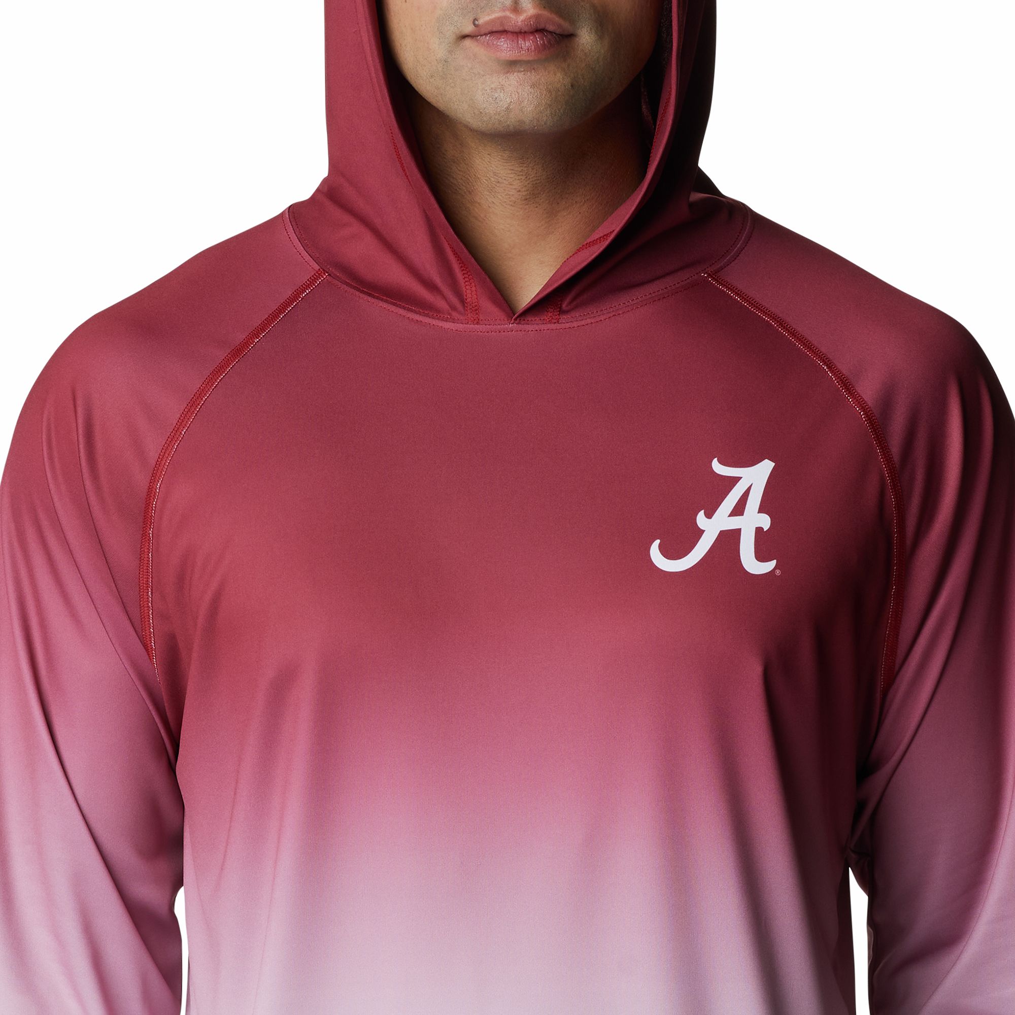Columbia Men's Alabama Crimson Tide Crimson CLG Super Terminal Tackle&trade; Hoodie product image
