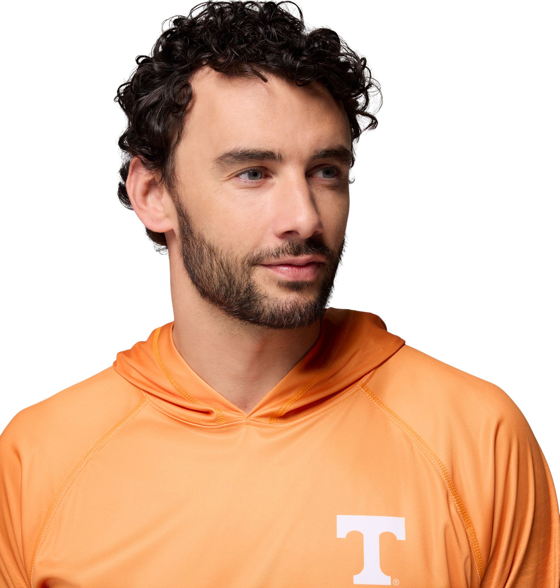 Columbia Men's Tennessee Volunteers Orange Super Terminal Tackle Ombre Pullover Hoodie product image