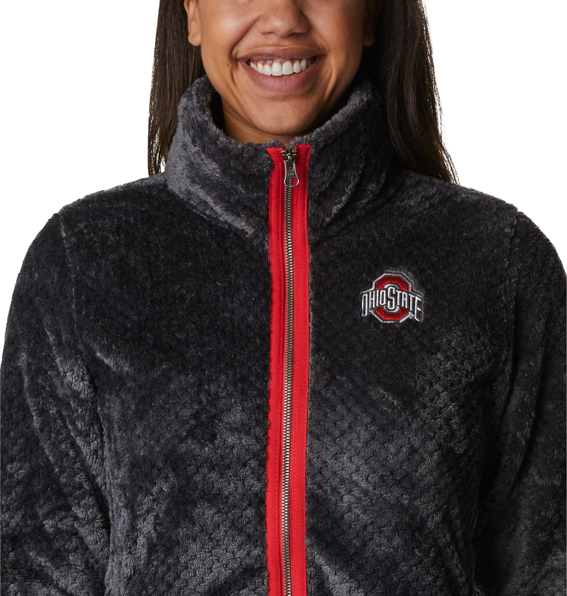 Columbia Women's Ohio State Buckeyes Shark Fire Side Full-Zip Jacket product image
