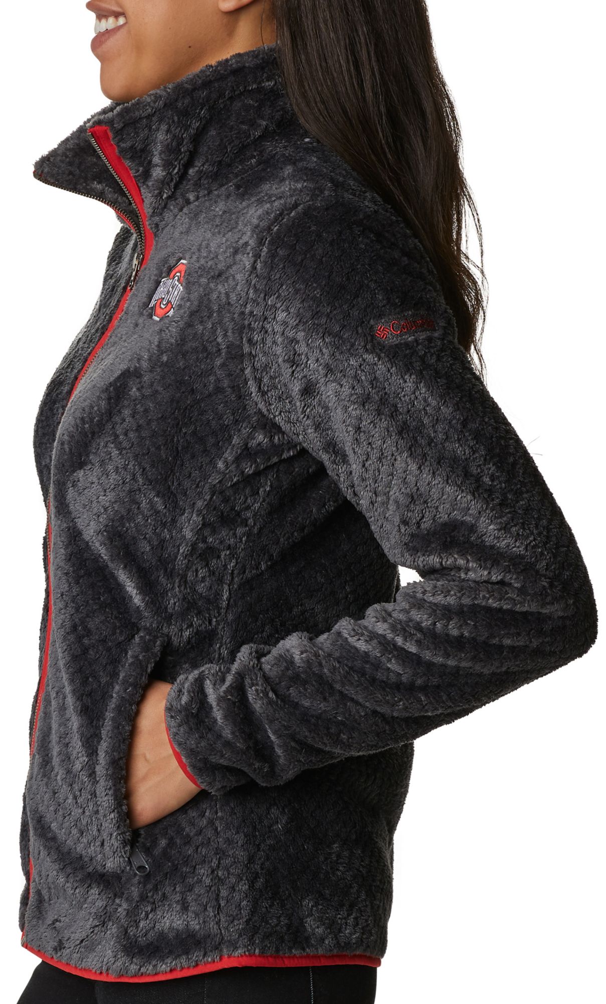 Columbia Women's Ohio State Buckeyes Shark Fire Side Full-Zip Jacket product image