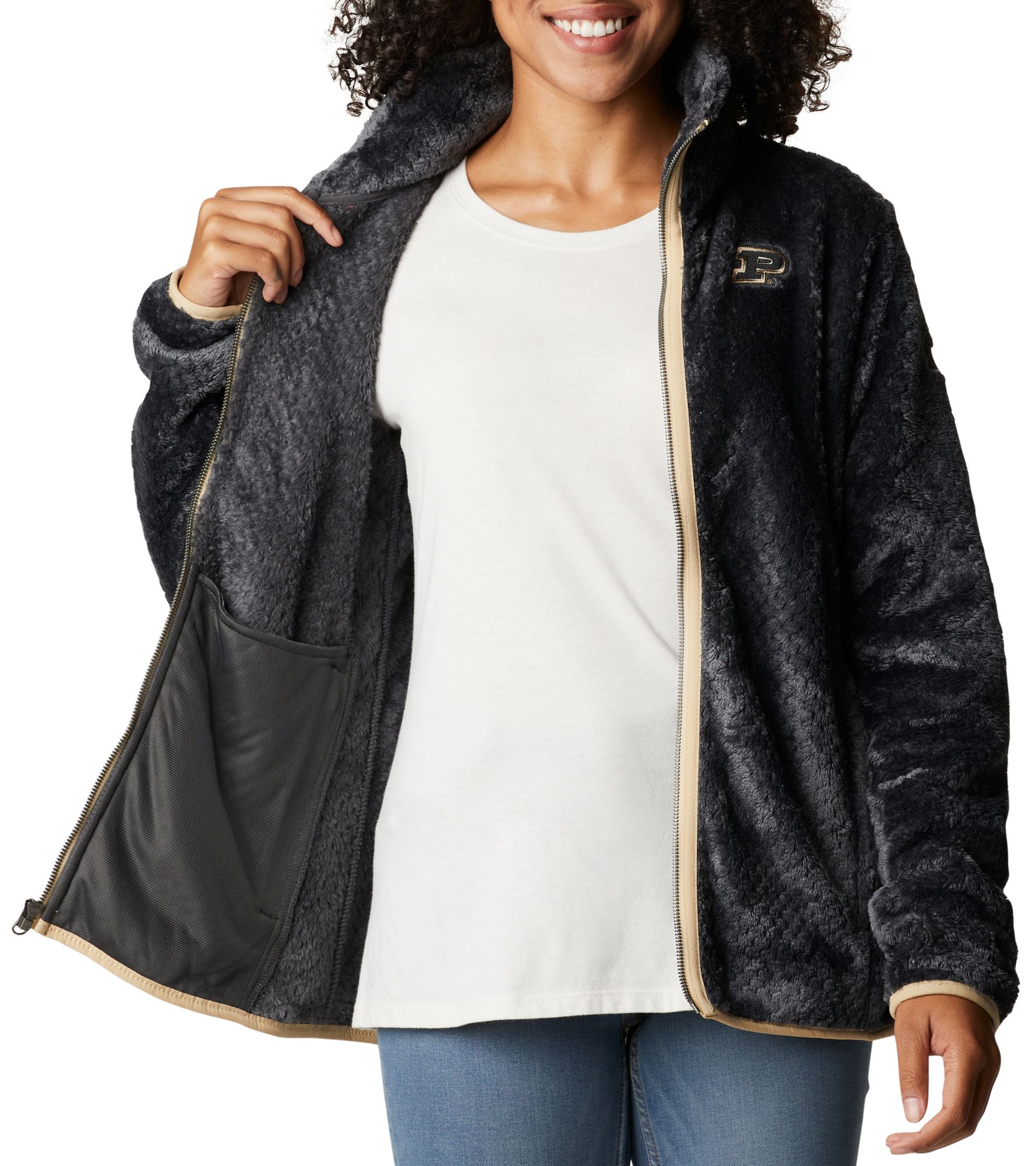 Columbia Women's Purdue Boilermakers Shark Fire Side Full-Zip Jacket product image
