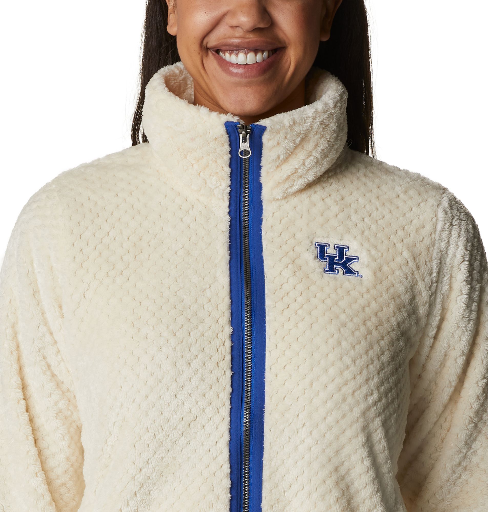 Columbia Women's Kentucky Wildcats Chalk Fire Side Full-Zip Jacket product image