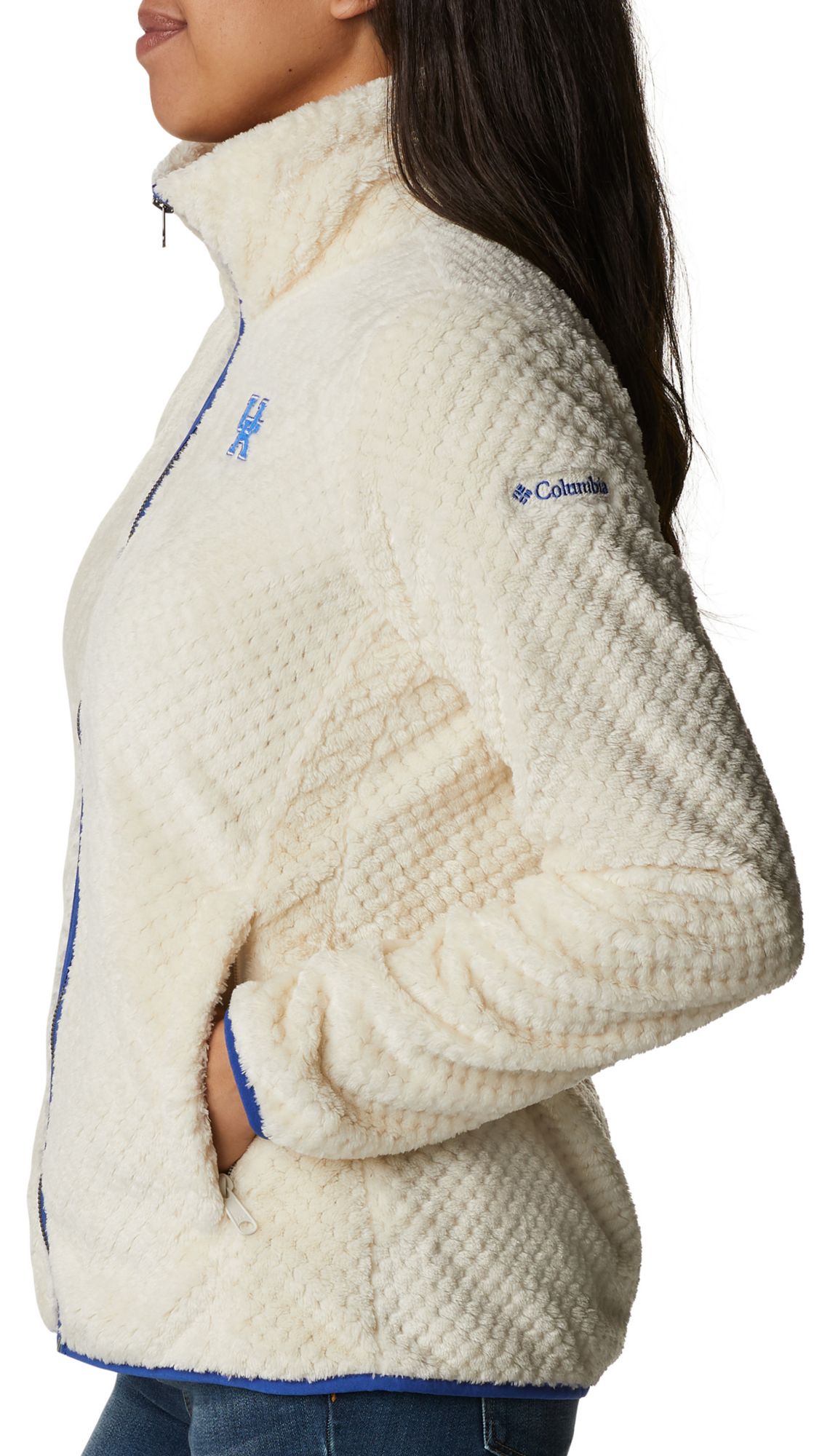 Columbia Women's Kentucky Wildcats Chalk Fire Side Full-Zip Jacket product image