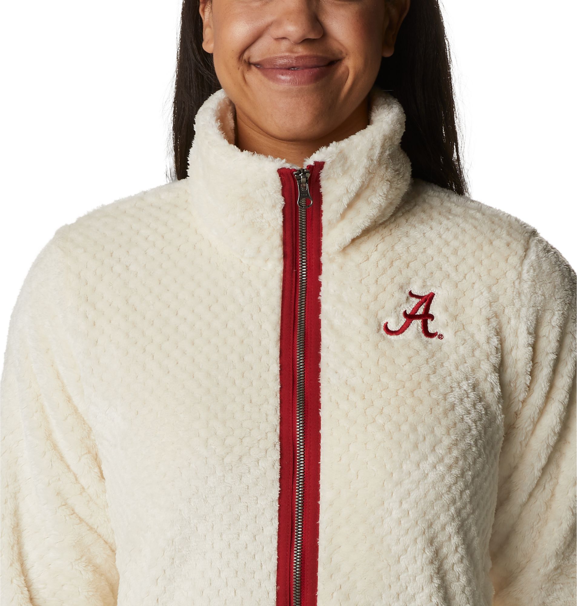 Columbia Women's Alabama Crimson Tide Chalk Fire Side Full-Zip Jacket product image