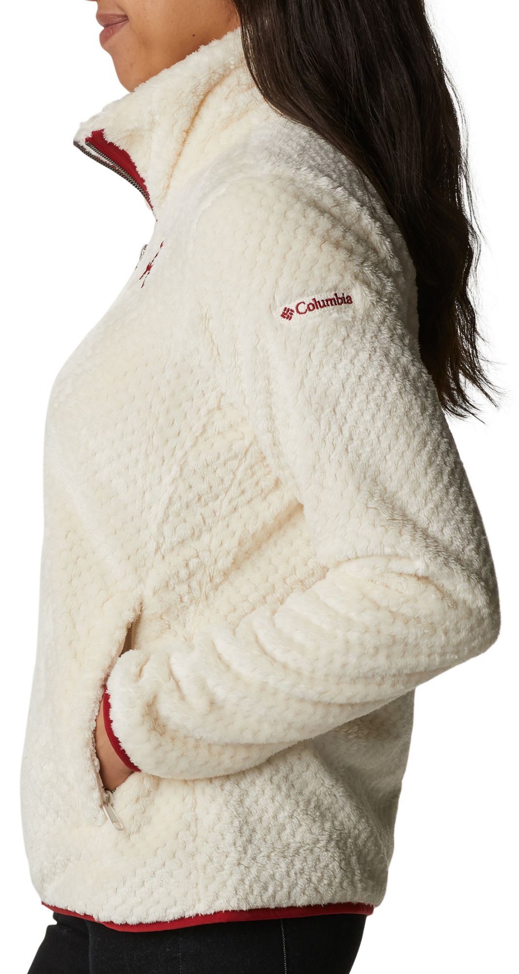 Columbia Women's Alabama Crimson Tide Chalk Fire Side Full-Zip Jacket product image