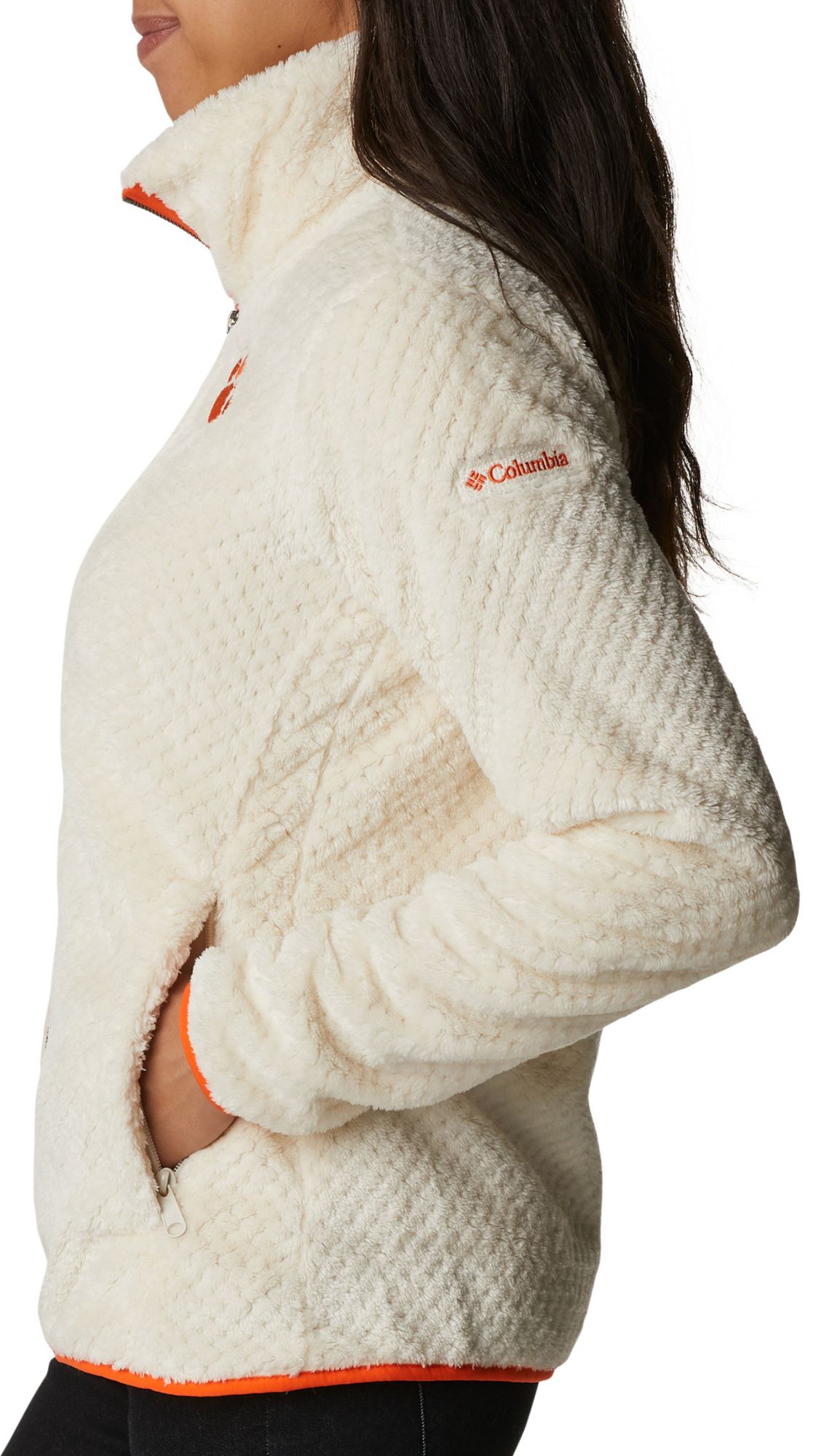 Columbia Women's Clemson Tigers Chalk Fire Side Full-Zip Jacket product image
