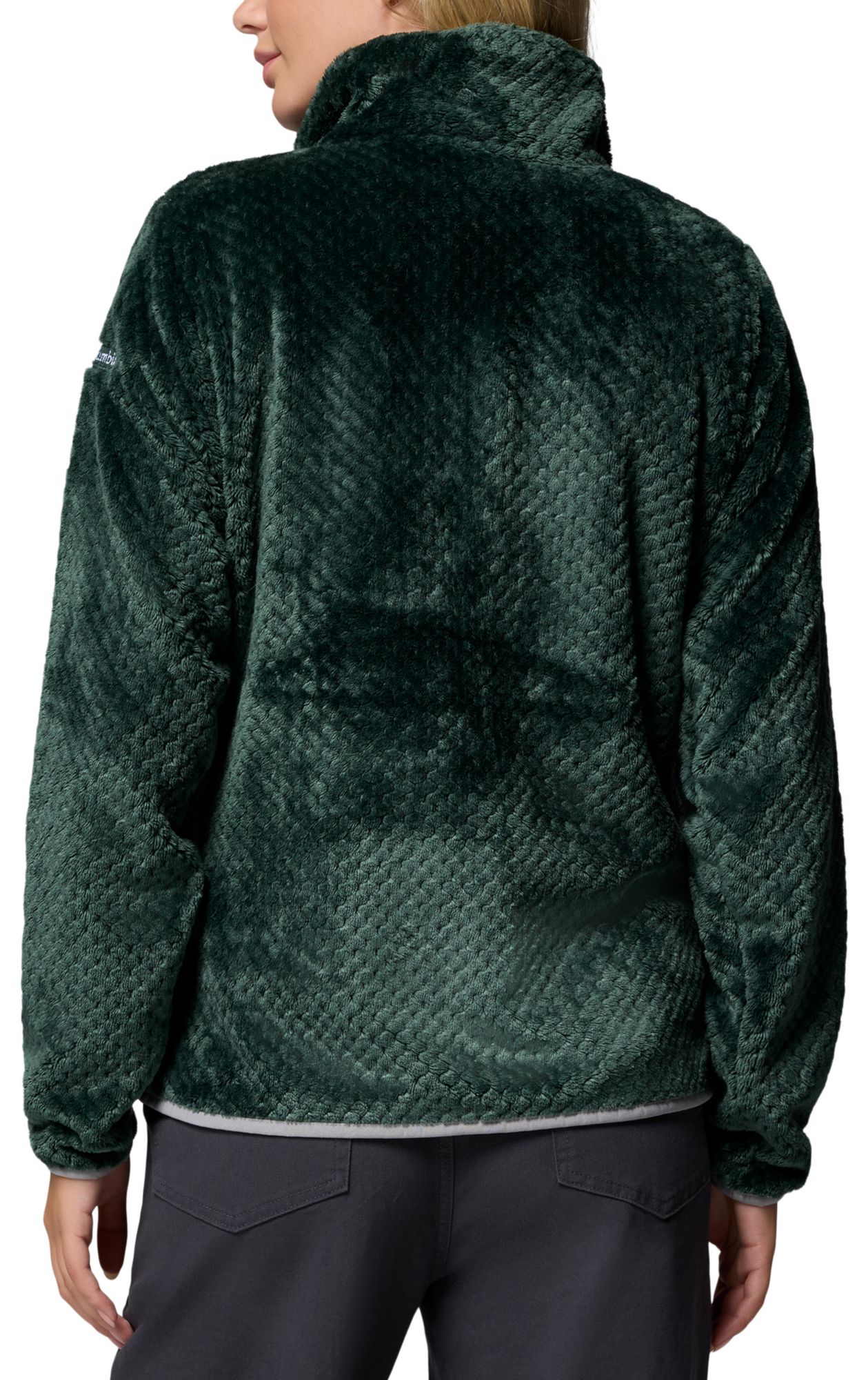 Columbia Women's Michigan State Spartans Spruce Fireside Sherpa Full-Zip Jacket product image