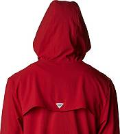 Columbia Women's Alabama Crimson Tide Crimson PFG Tamiami Quarter-Snap Long Sleeve Hooded Shirt product image