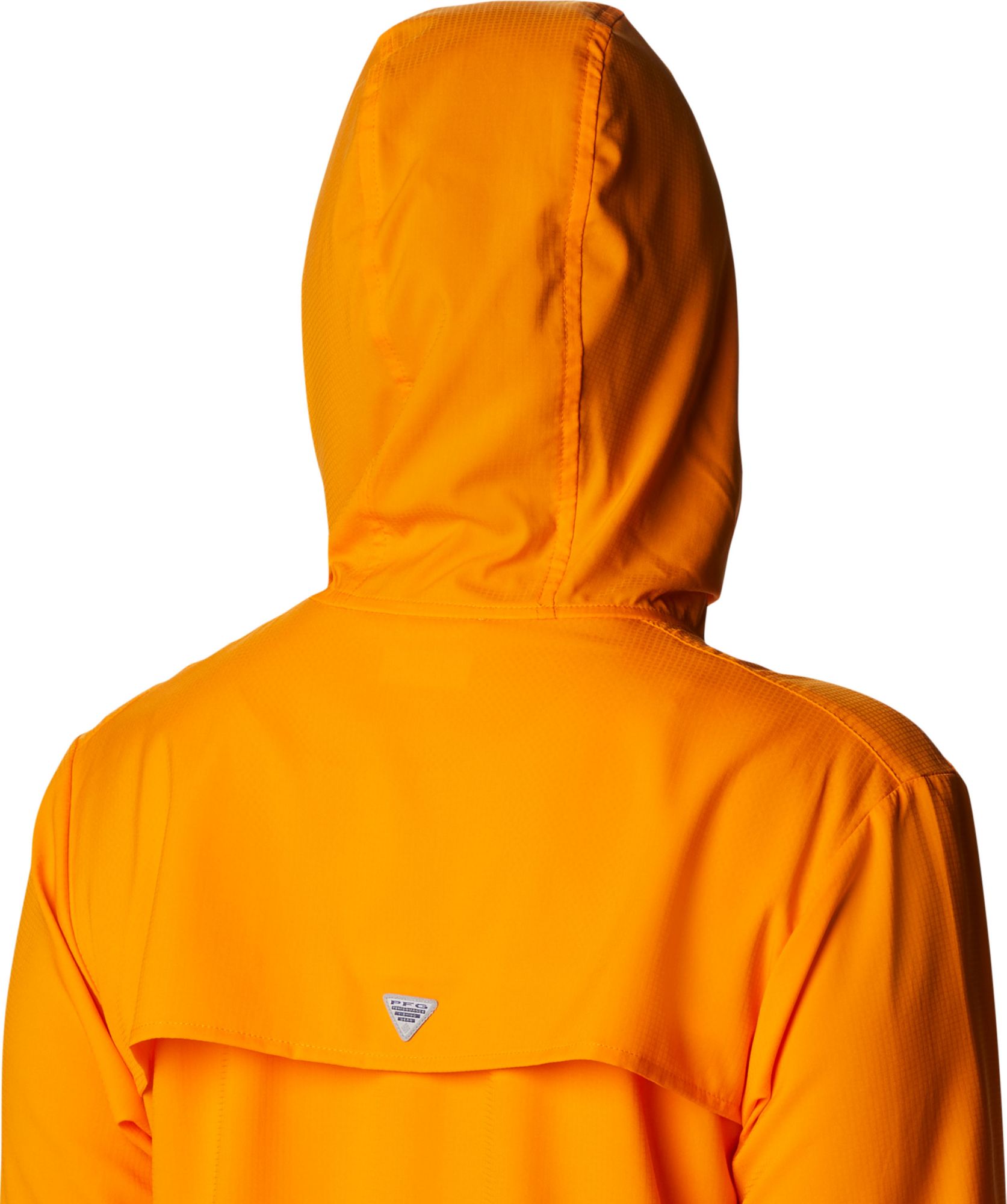 Columbia Women's Tennessee Volunteers Tennessee Orange PFG Tamiami Quarter-Snap Long Sleeve Hooded Shirt