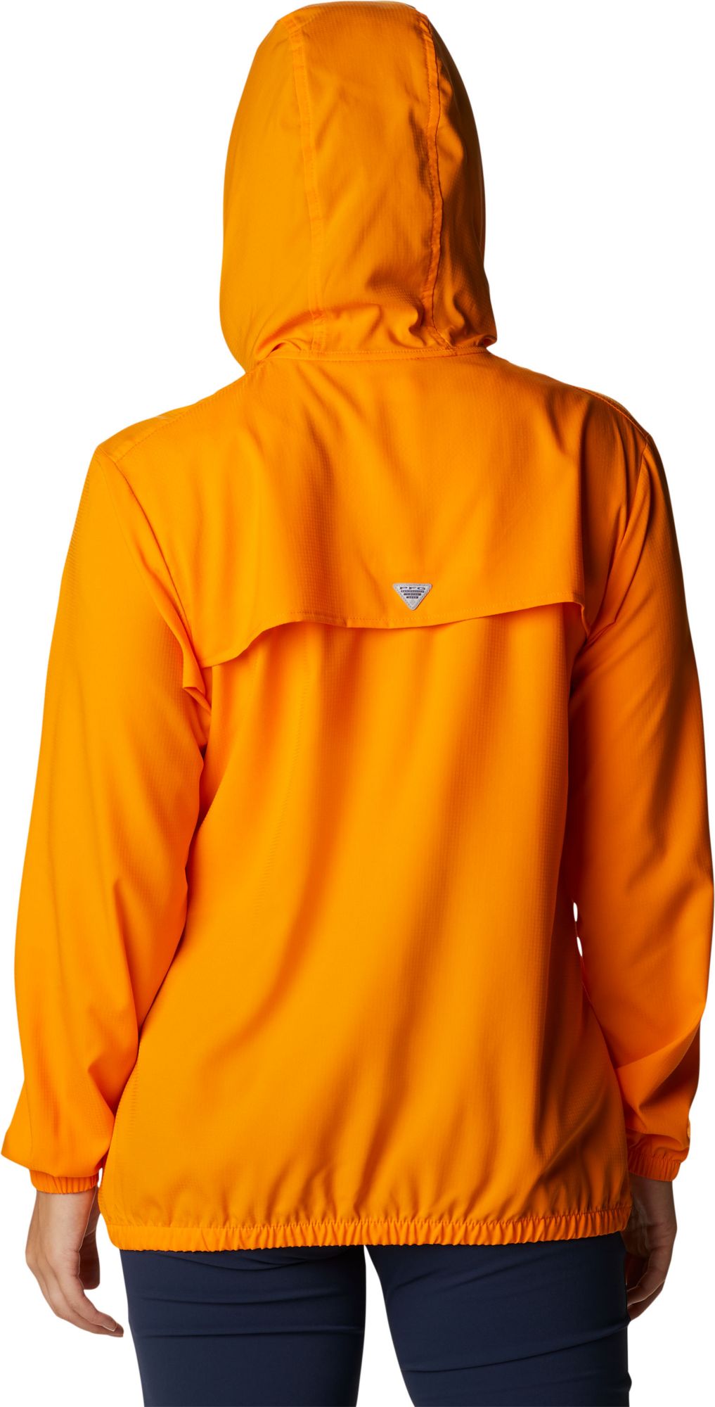 Columbia Women's Tennessee Volunteers Tennessee Orange PFG Tamiami Quarter-Snap Long Sleeve Hooded Shirt product image