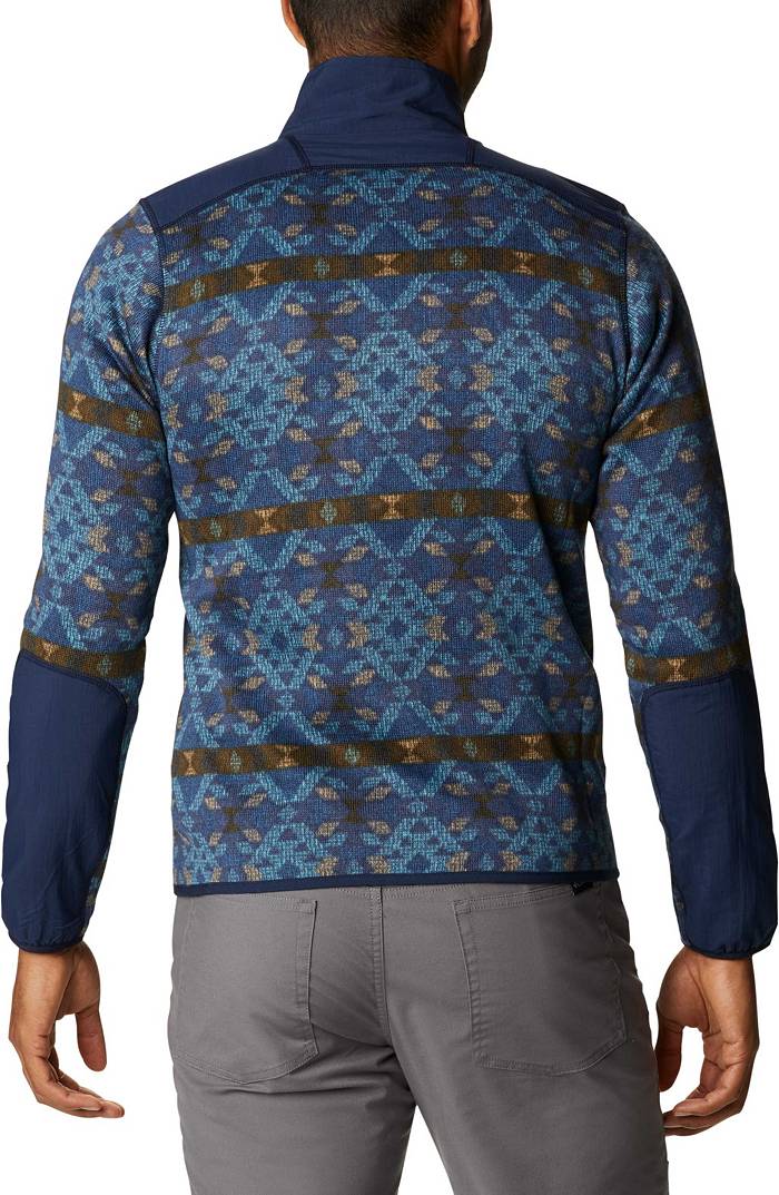 Men's Sweater Weather Printed Half Zip